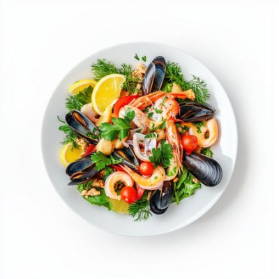 Фирменное блюдо Морской гриль прованс - купить в Воронцах